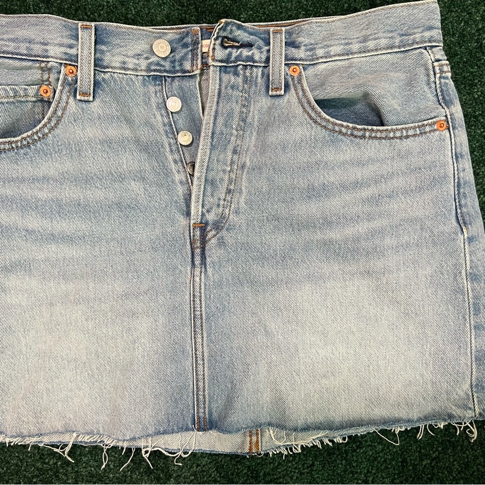 Levi’s Light Blue Denim Skirt